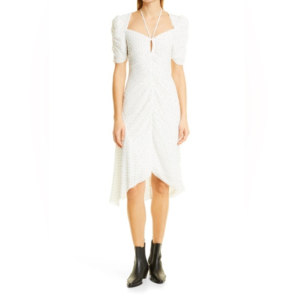 Frame NWOT Polka Dot Dress - Picture 6 of 16